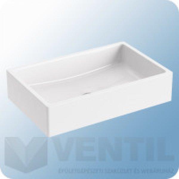 Ravak Formy 01 500 D mosdó, 50x39 cm, beépíthető, fehér öntött
műmárvány - RAV-XJL01250000