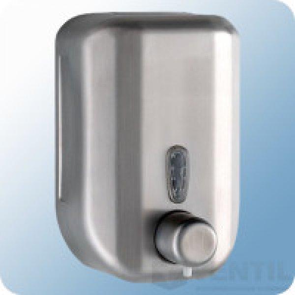 B&K falra szerelhető szappanadagoló, rozsdamentes acél, 0,7 literes