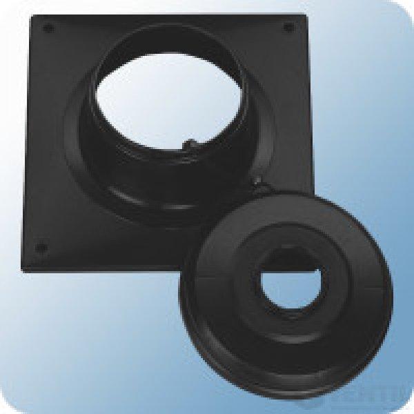 Bosch 100 mm-es esővédő sapka, 100 mm-es égéstermék-elvezetéshez (AZB
651/2)