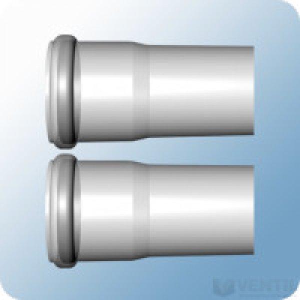 Viessmann cső 1,95m 60mm pps (2db)
