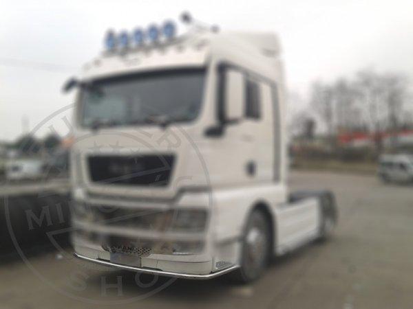 MAN inox lökhárító konzol TGX