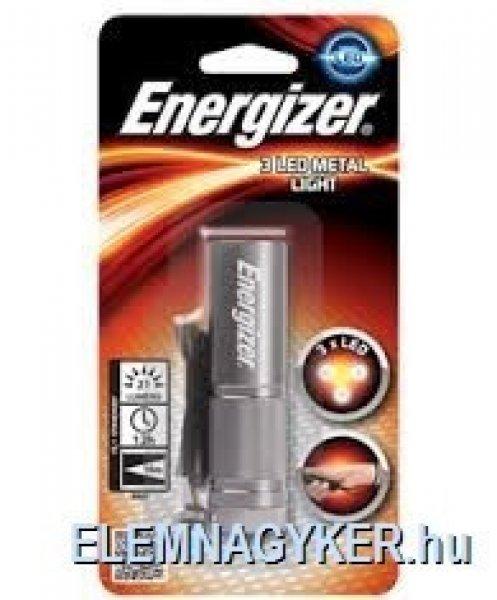 Energizer elemlámpa 3 LED Metal Light 3xAAA
