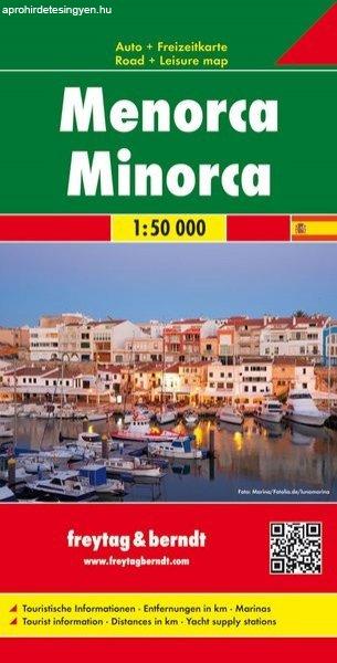 Menorca autótérkép - f&b AK 0509