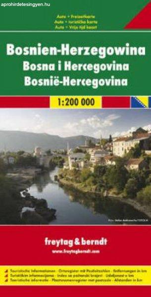 Bosznia-Hercegovina autótérkép - f&b AK 0712