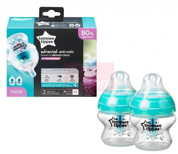 Tommee Tippee Advanced Anti-colic cumisüveg 2db #150 ml