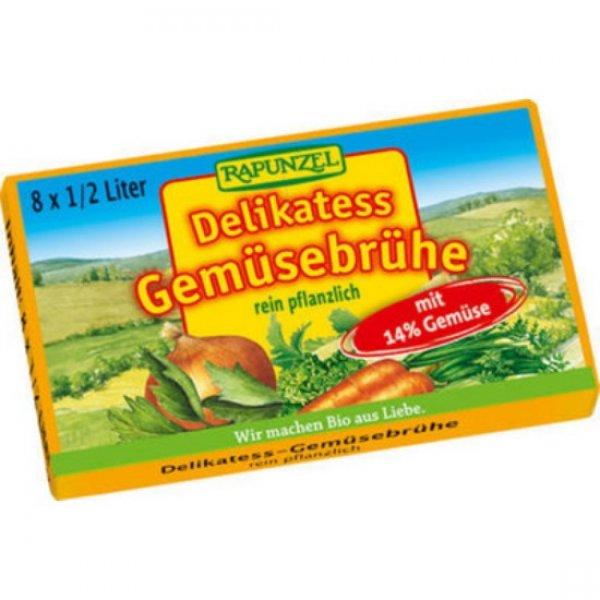Rapunzel Bio zöldségleves kocka delikát (88 g)