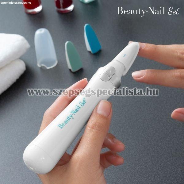 BEAUTY NAIL SET 4 KÖRÖMCSISZOLÓ