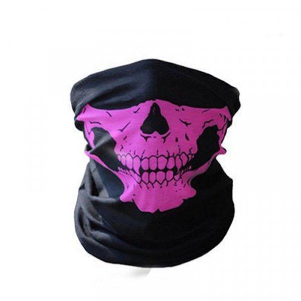 3D Koponya Koponyás Bandana Maszk Kendő Csősál Pink