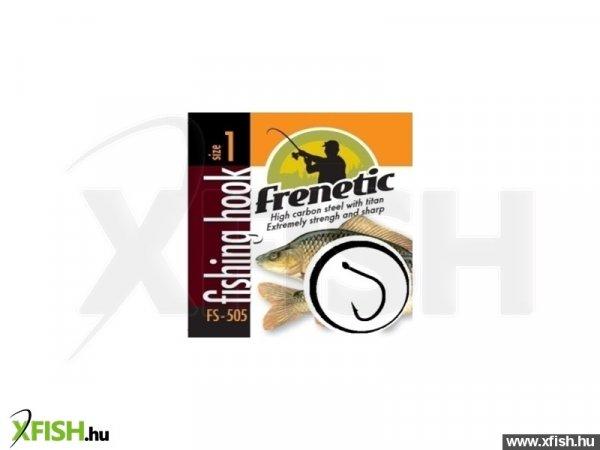 Frenetic Horog 505 | Méret: 6, Szín: Black Nikkel