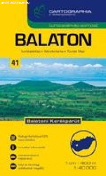 Balaton turistatérkép - Cartographia