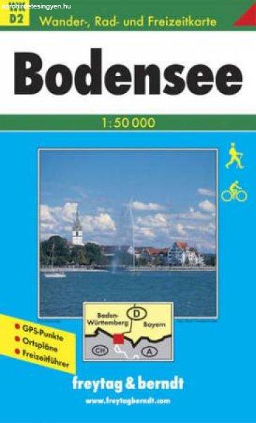 Bodensee turistatérkép - f&b WKD 10