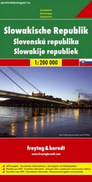 Szlovákia autótérkép - f&b AK 7501