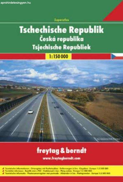 Csehország atlasz - f&b 
