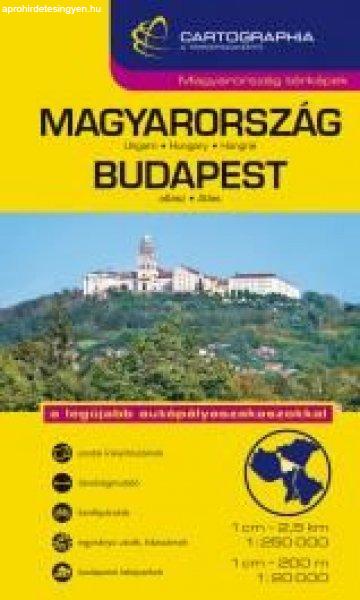 Magyarország + Budapest kombi atlasz - Cartographia