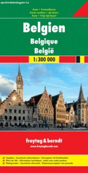 Belgium autótérkép - f&b AK 8002