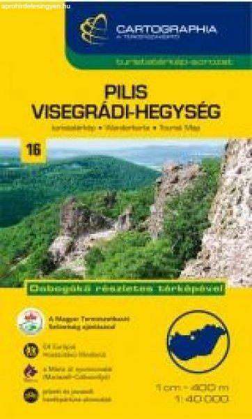 Pilis és Visegrádi-hegység turistatérkép - Cartographia 