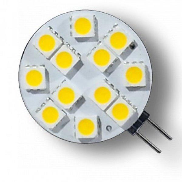 LED égõ G4 foglalattal 12V 2,5W meleg fehér