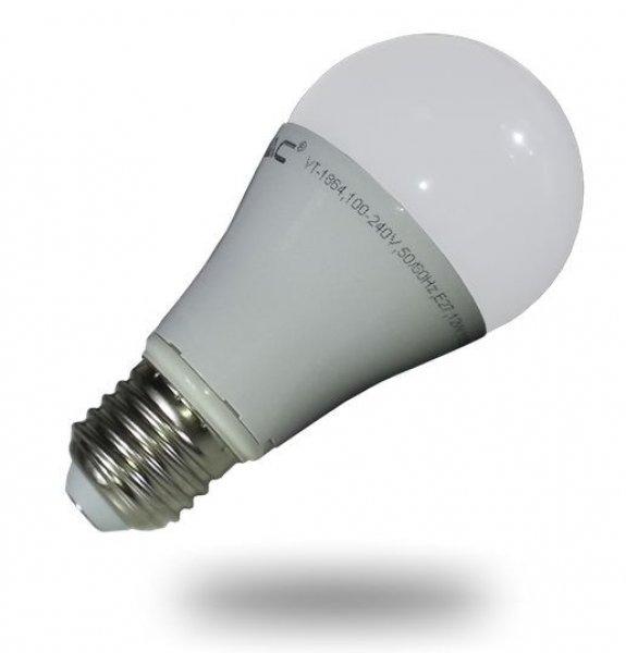 10W E27 LED körte izzó, égő 200° természetes fehér