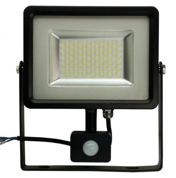 20W Prémium design LED reflektor mozgásérzékelős kültéri meleg fehér