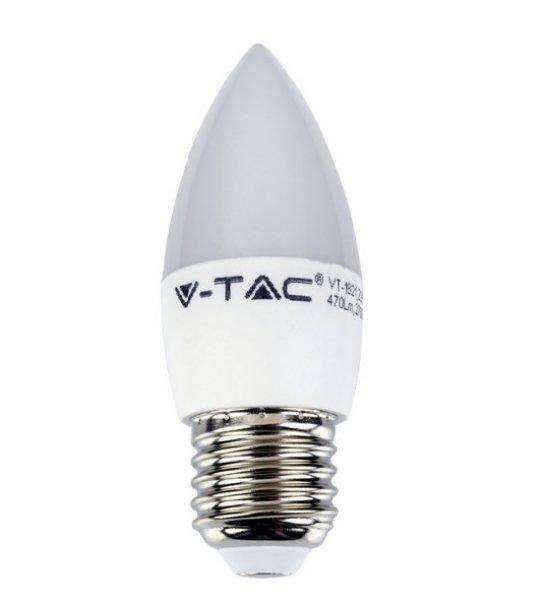 6W E27 LED izzó meleg fehér