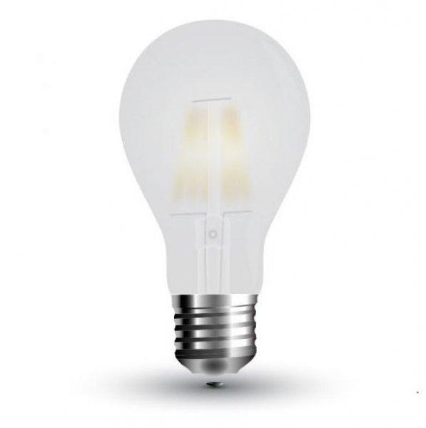 5W E27 LED filament frost kisgömb égő meleg fehér