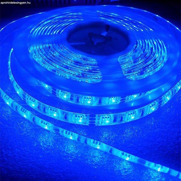 LED szalag 4,8W 60 SMD LED/m kültéri kék