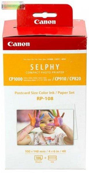 Canon RP 108 IN ( CP1000, CP910, CP820 ) 100 x 148mm 4x6 in / 4R
