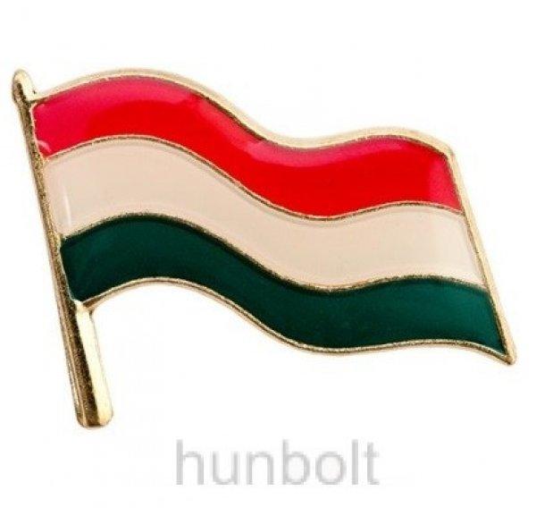Magyar zászló (22 mm) kitűző 