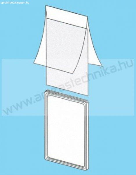 Plakátkeret fólia A1 PVC átlátszó