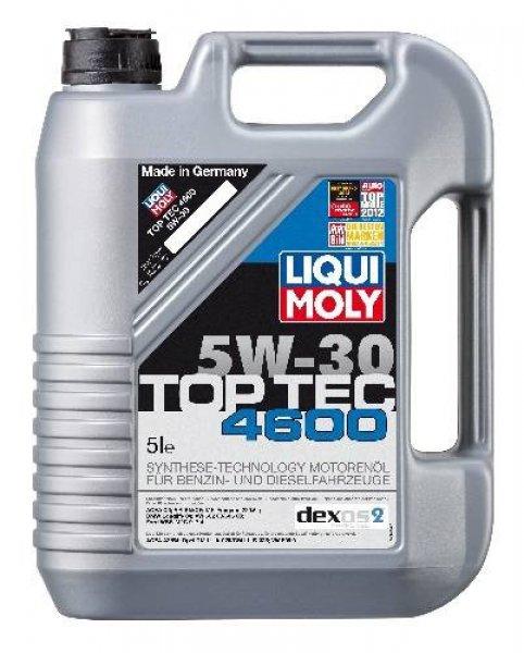 LIQUI MOLY Top Tec 4600 5+1 Liter 5W-30 motorolaj