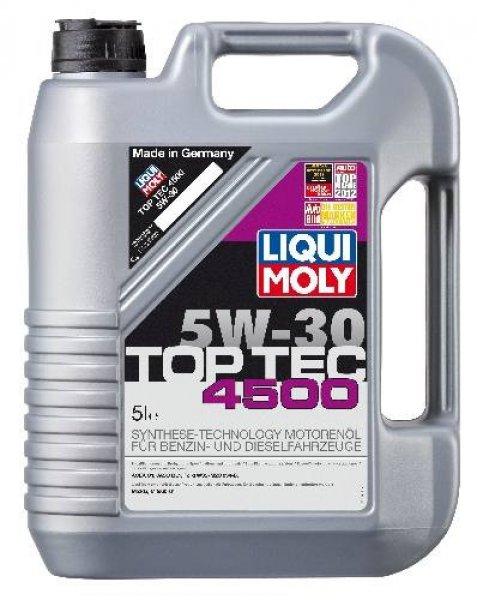 LIQUI MOLY Top Tec 4500 5W-30 motorolaj 5+1 Liter