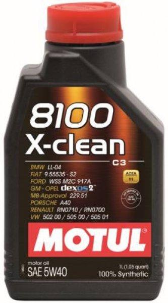 MOTUL 8100 Xclean 5W40 1 liter