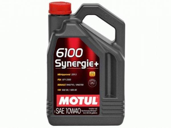 MOTUL 6100 Synergie + 10W40 4 liter