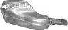 Kipufogdob, hts, Volvo S60, Sedan, Kombi, 2.0-2.5, 2001-2