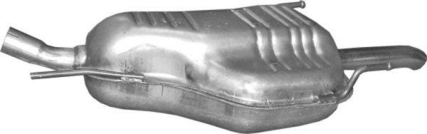 Kipufogódob, hátsó, Opel Zafira A, Van, 1.8, 2003-2005.06