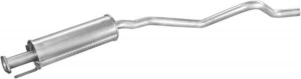 Kipufogódob, közép, Opel Astra F Kombi, Van, 1.4-2.0, 1991-1998.04