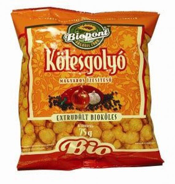 BIO BIOPONT KÖLESGOLYÓ EXTRUDÁLT MAGYAROS 75G