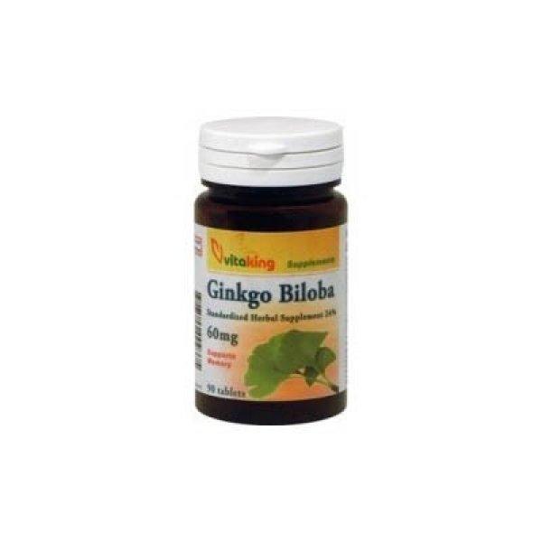 VITAKING GINKGO BILOBA 60MG LEAF EXTRACT 90DB