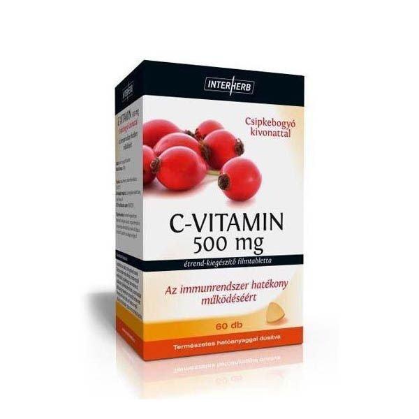 INTERHERB XXL C-VITAMIN 1000MG +CINK+BIOFLAVONOIDOK RETARD TABLETTA 90DB