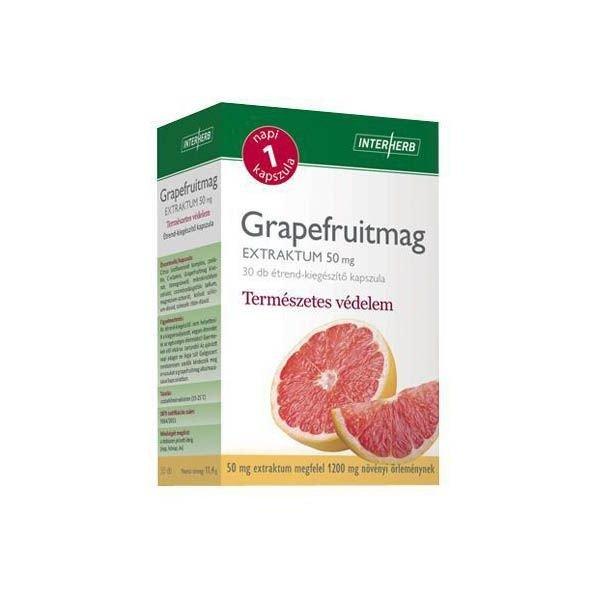 INTERHERB NAPI 1 GRAPEFRUIT EXTRAKTUM KAPSZULA 30D