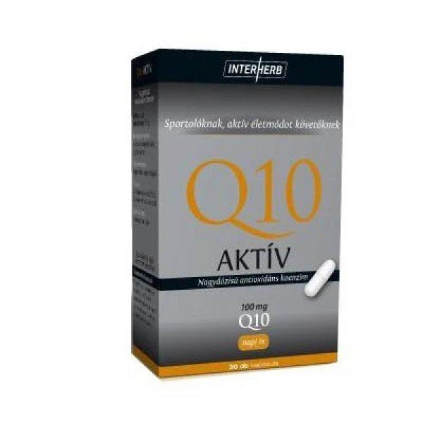 INTERHERB Q10 AKTÍV KAPSZULA 30DB