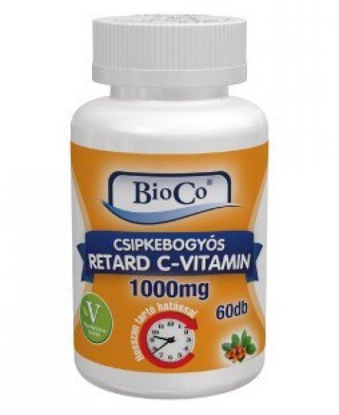 BIOCO CSIPKEBOGYÓS RETARD C-VITAMIN 500MG 100DB