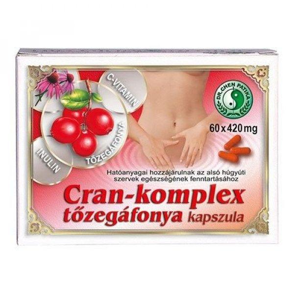 DR.CHEN CRAN-TŐZEGÁFONYA KOMPLEX KAPSZULA 60DB