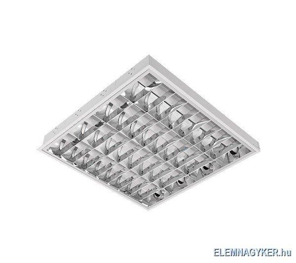 ELMARK LENA-V LED FÉNYCSŐVEL TÜKRÖS-RÁCSOS 4x9W 6400K