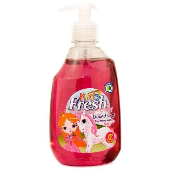 Boom Kids Fresh Raspberry gyerek folyékony szappan 500 ml.