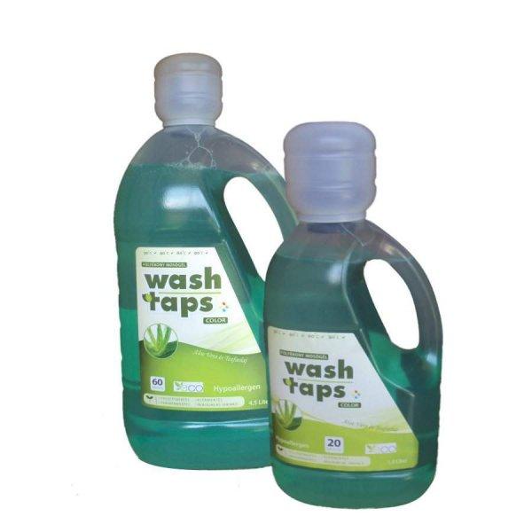 Wash Taps folyékony mosószer, mosógél color (Aloe Vera, Teafaolaj) (1,5
liter)