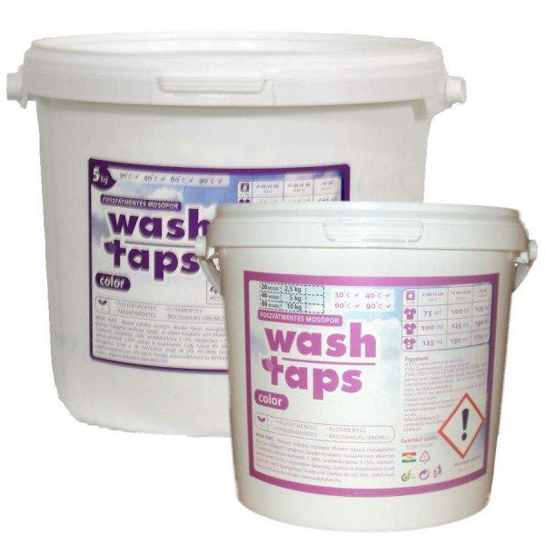Wash Taps mosópor color foszfátmentes és parabénmentes (2,5 kilogramm)
