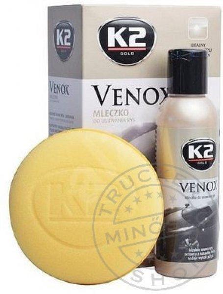 K2 VENOX karceltávolító tej 180g + szivacs