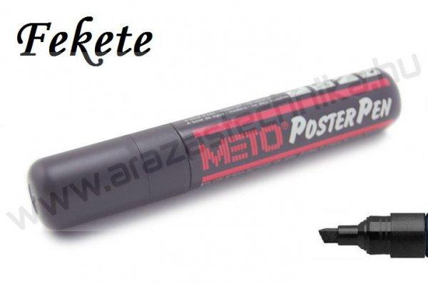 Folyékony kréta - FEKETE (2- 5mm) Poster Pen - vízálló