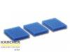 KRCHER Szivacsszr, 3 db (T 10-15/1 eco; CV)